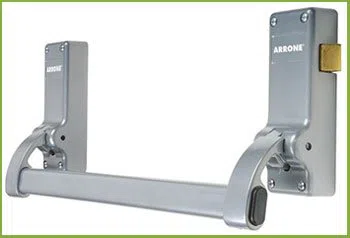 Portland Lock & Locksmith Portland, OR 503-403-0772 - panic-bar-fresh-installation